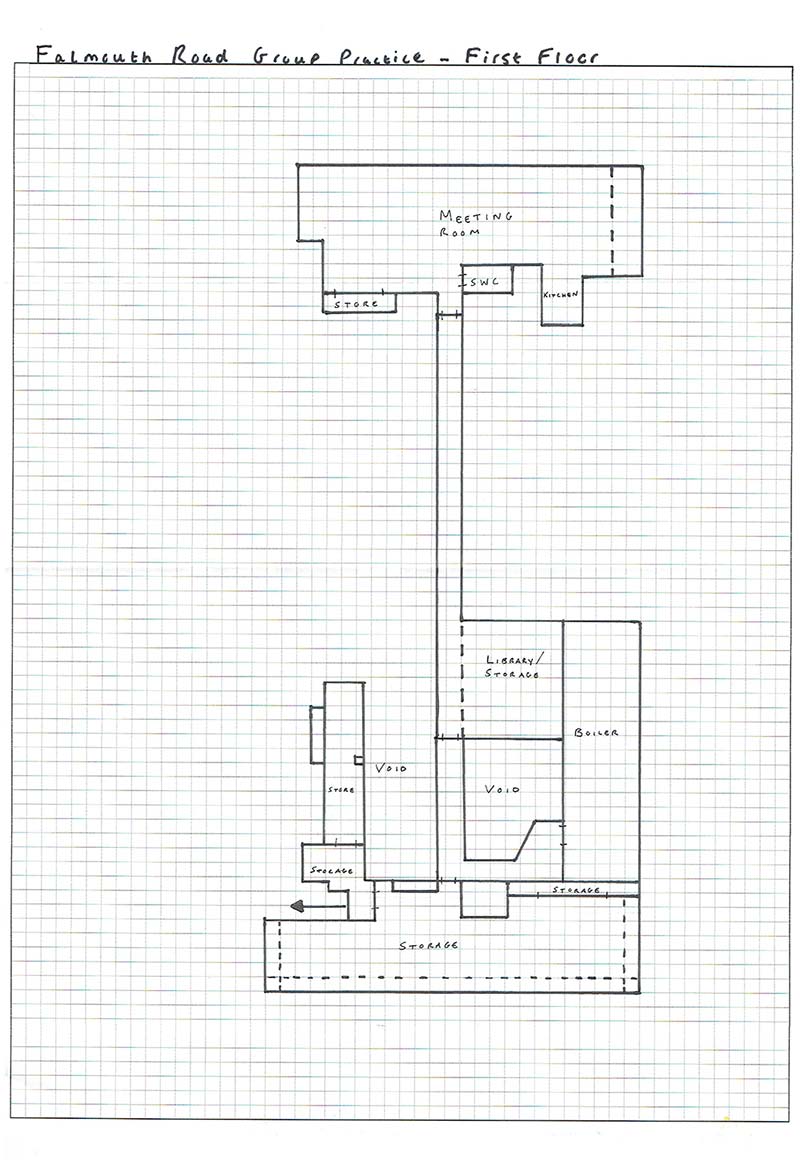 Falmouth Road Group Practice Floorplan - GP Surveyors