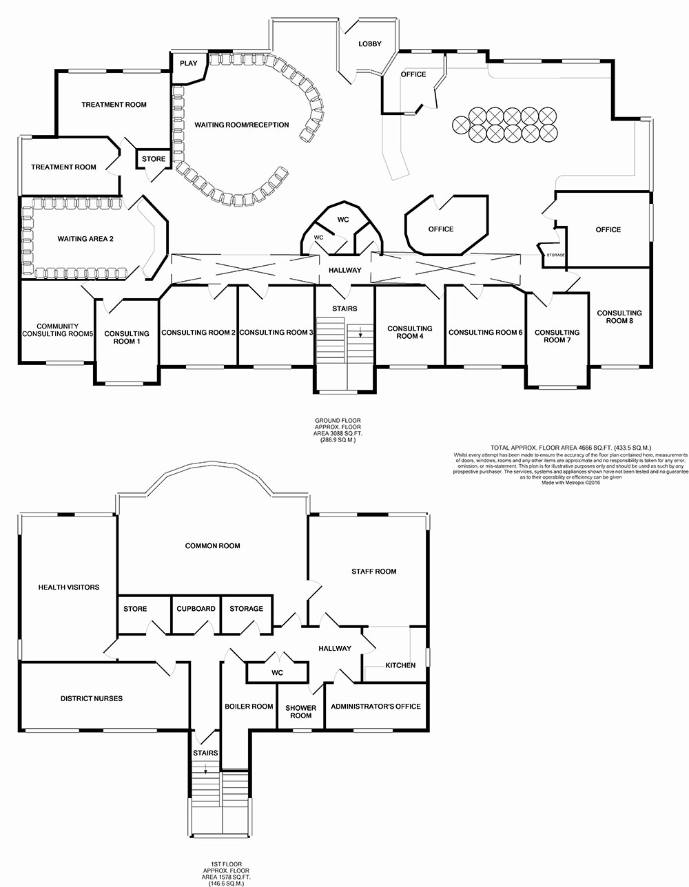 Springwell Medical Centre Floorplan - GP Surveyors