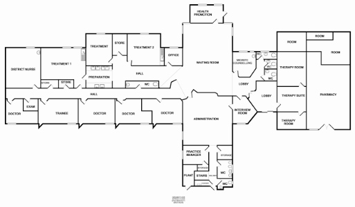 the-cottons-medical-centre-floorplan The Cottons Medical Centre Floorplan - GP Surveyors
